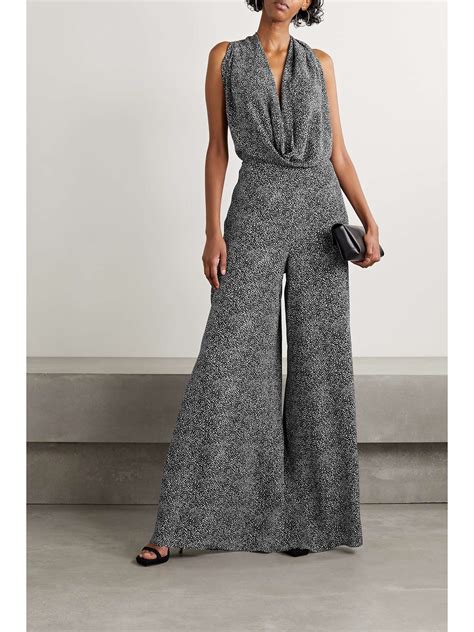 michael kors silk and wool pants|Michael Kors pants jumpsuit.